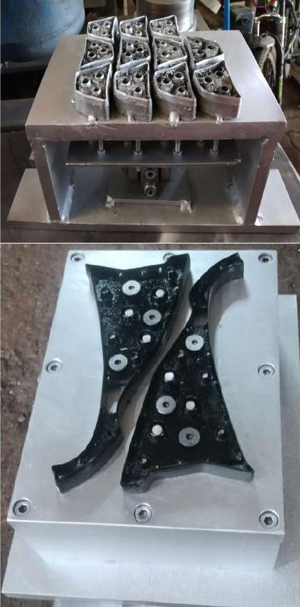 SOKIM Multi cavity tool for rubber cutting